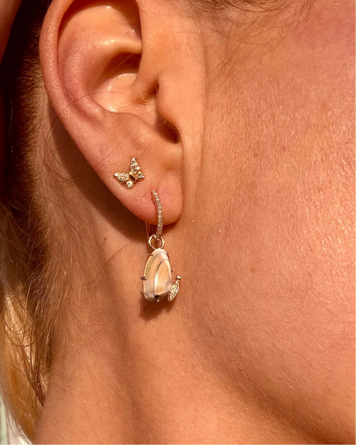 Summerfly Camille Earrings | Yellow Gold