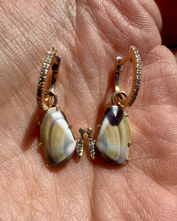 Summerfly Camille Earrings | Yellow Gold