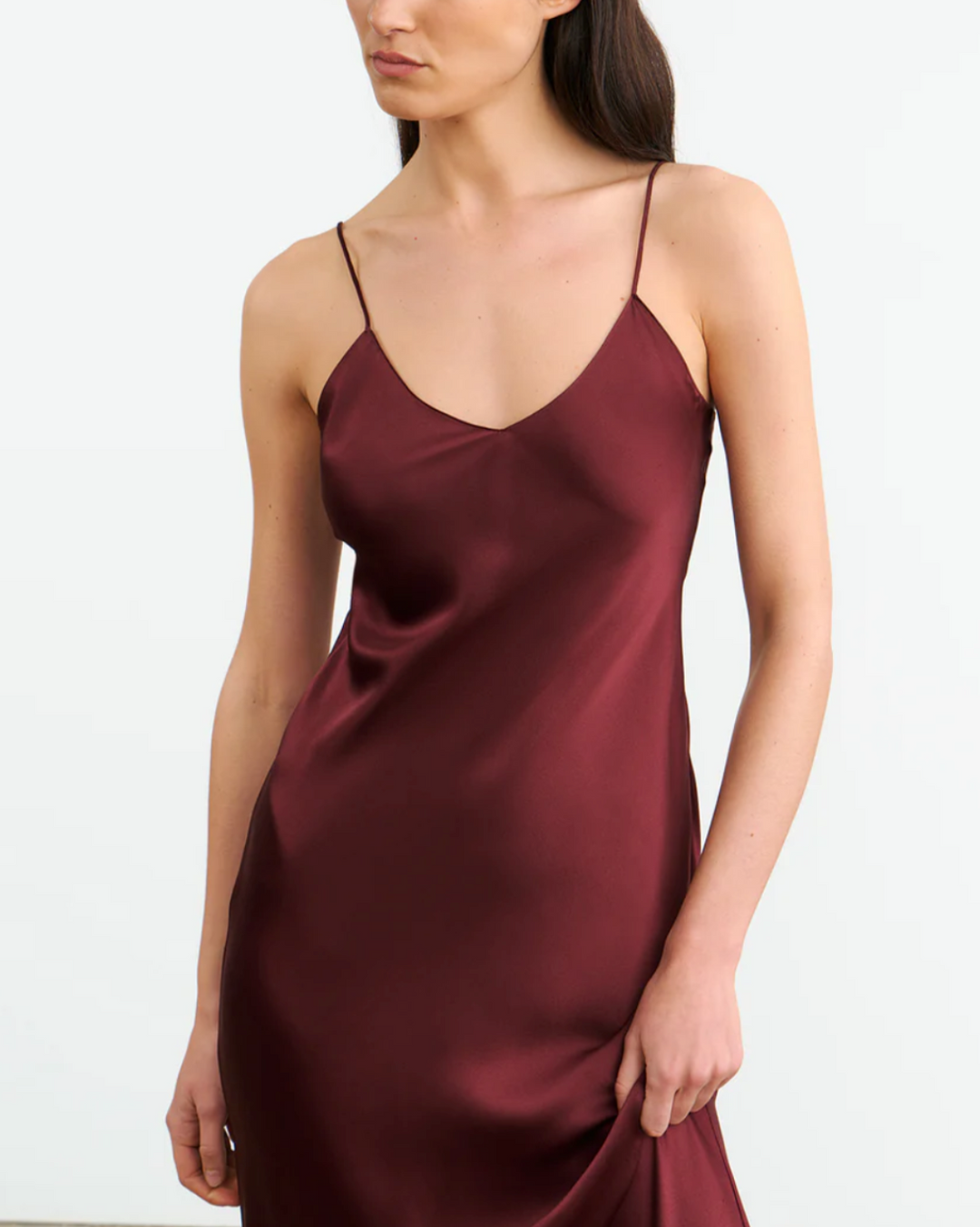 Cami Gown | Claret