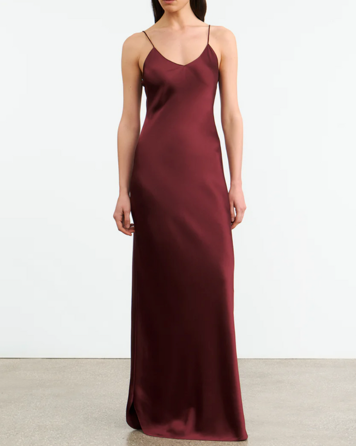 Cami Gown | Claret