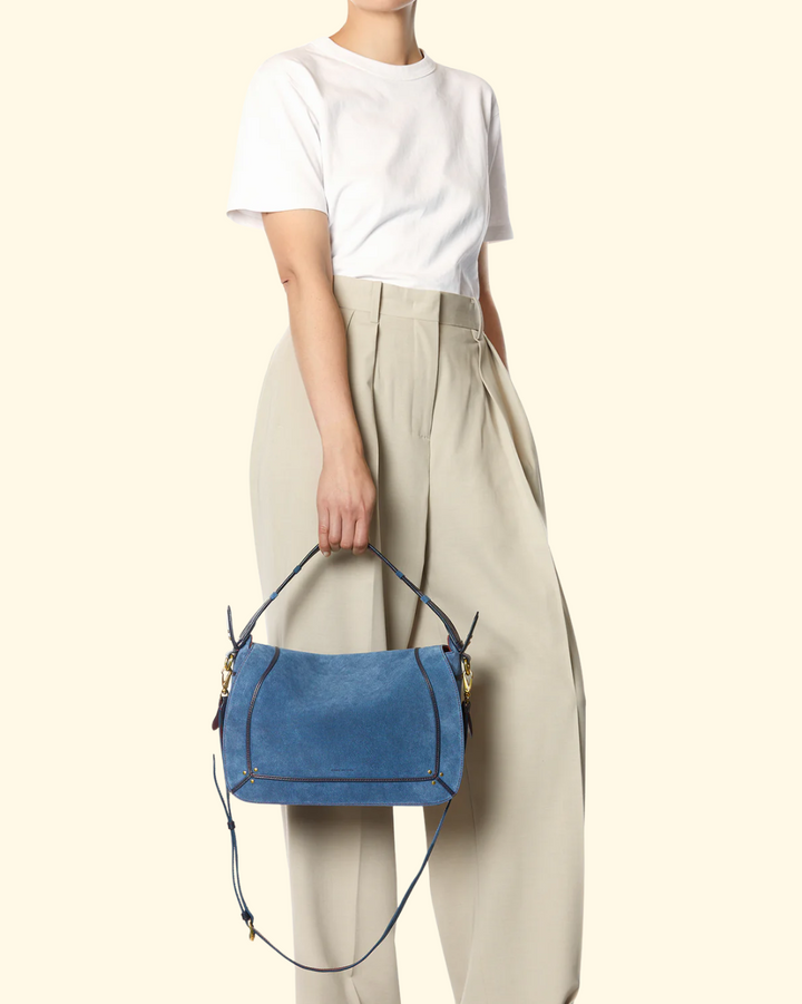 Pepito L | Split Suede Jeans