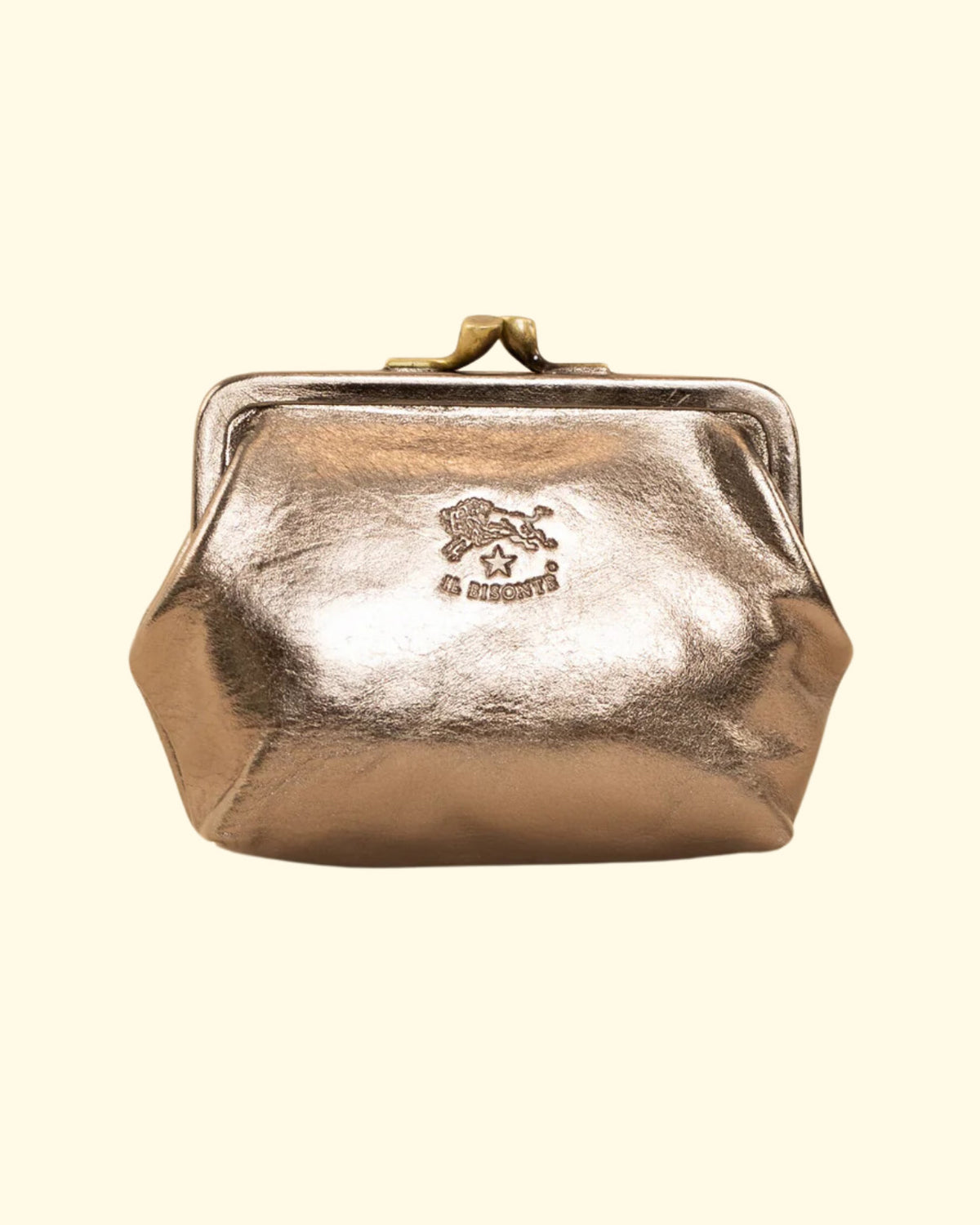 Classic Coin Purse | Metallic Bronze