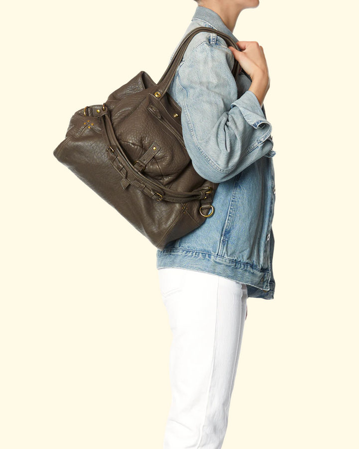 Billy M | Lambskin Kaki