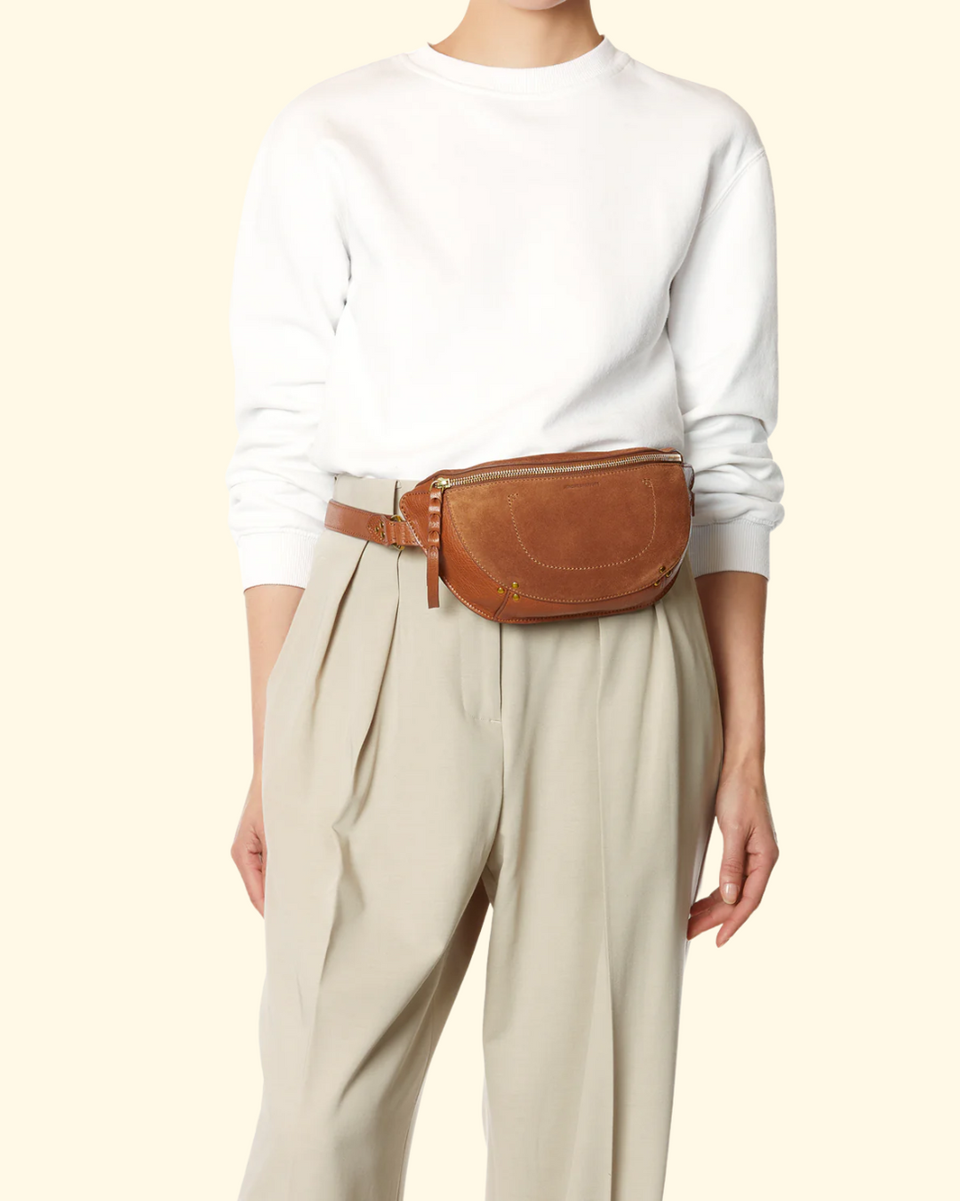 Lino Banane | Split Suede Caramel