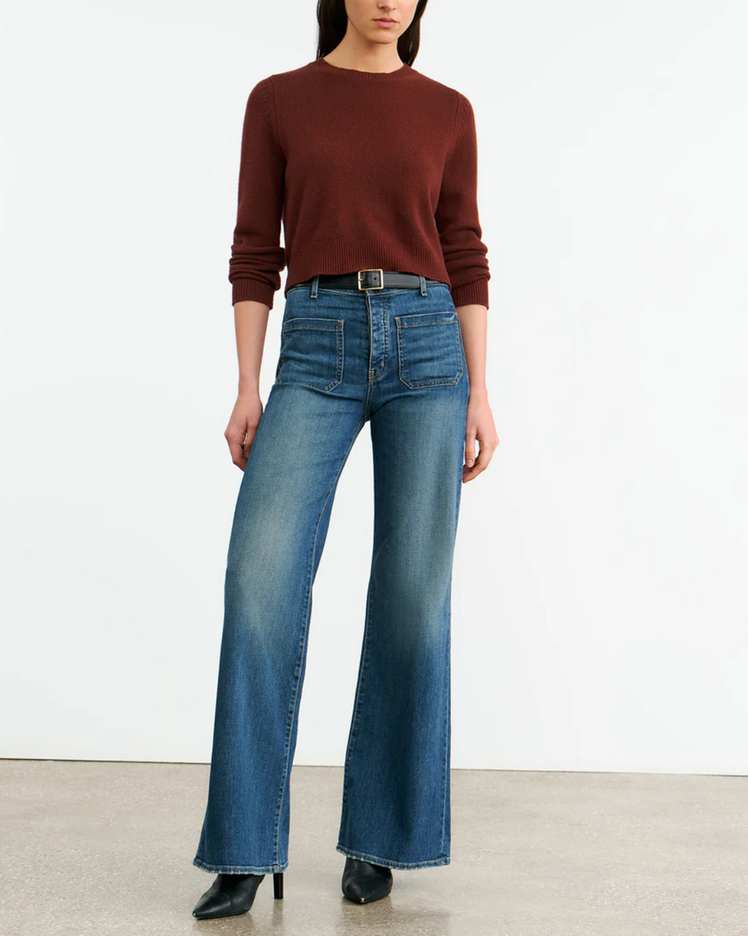 Venus Sweater | Dark Rust
