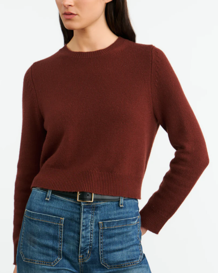Venus Sweater | Dark Rust