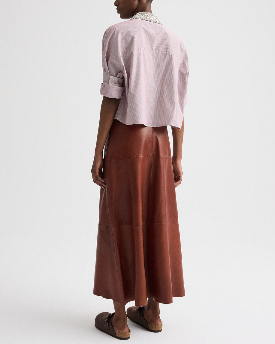 Next Ex W/ Crystal Collar | White/Wine