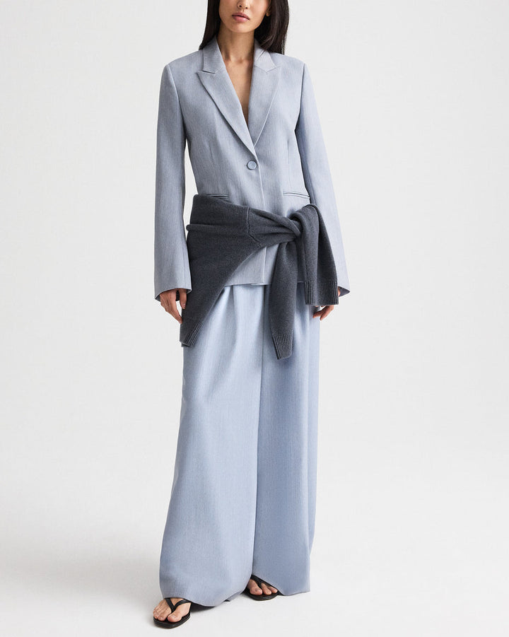 Her Fit Blazer | Halogen Blue