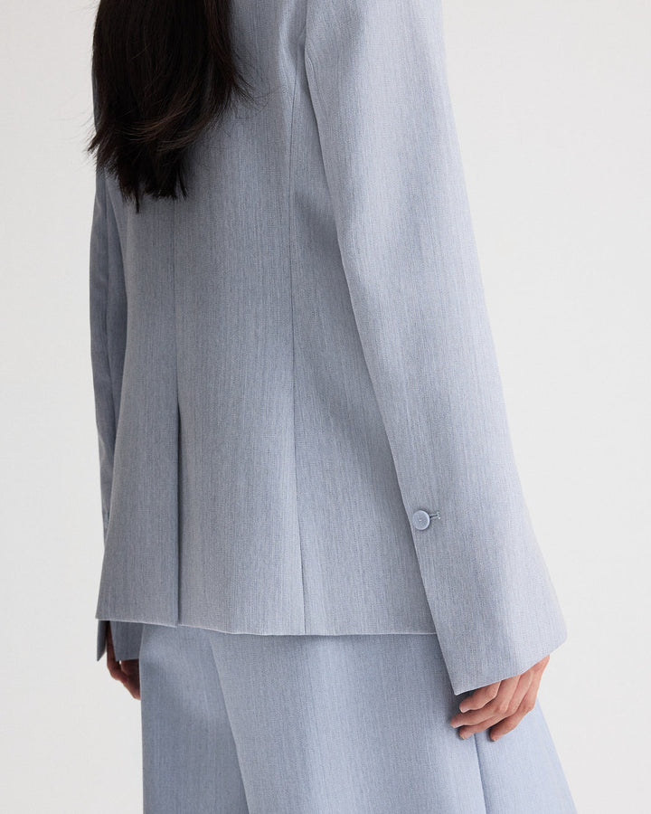 Her Fit Blazer | Halogen Blue