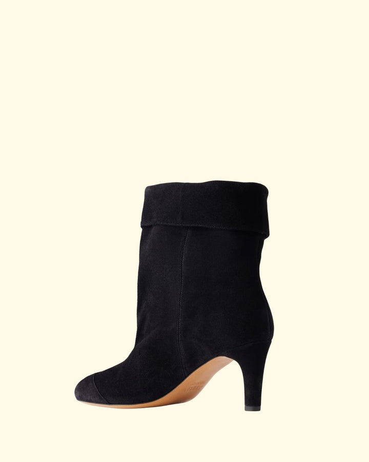 Eldra Boot | Black Suede