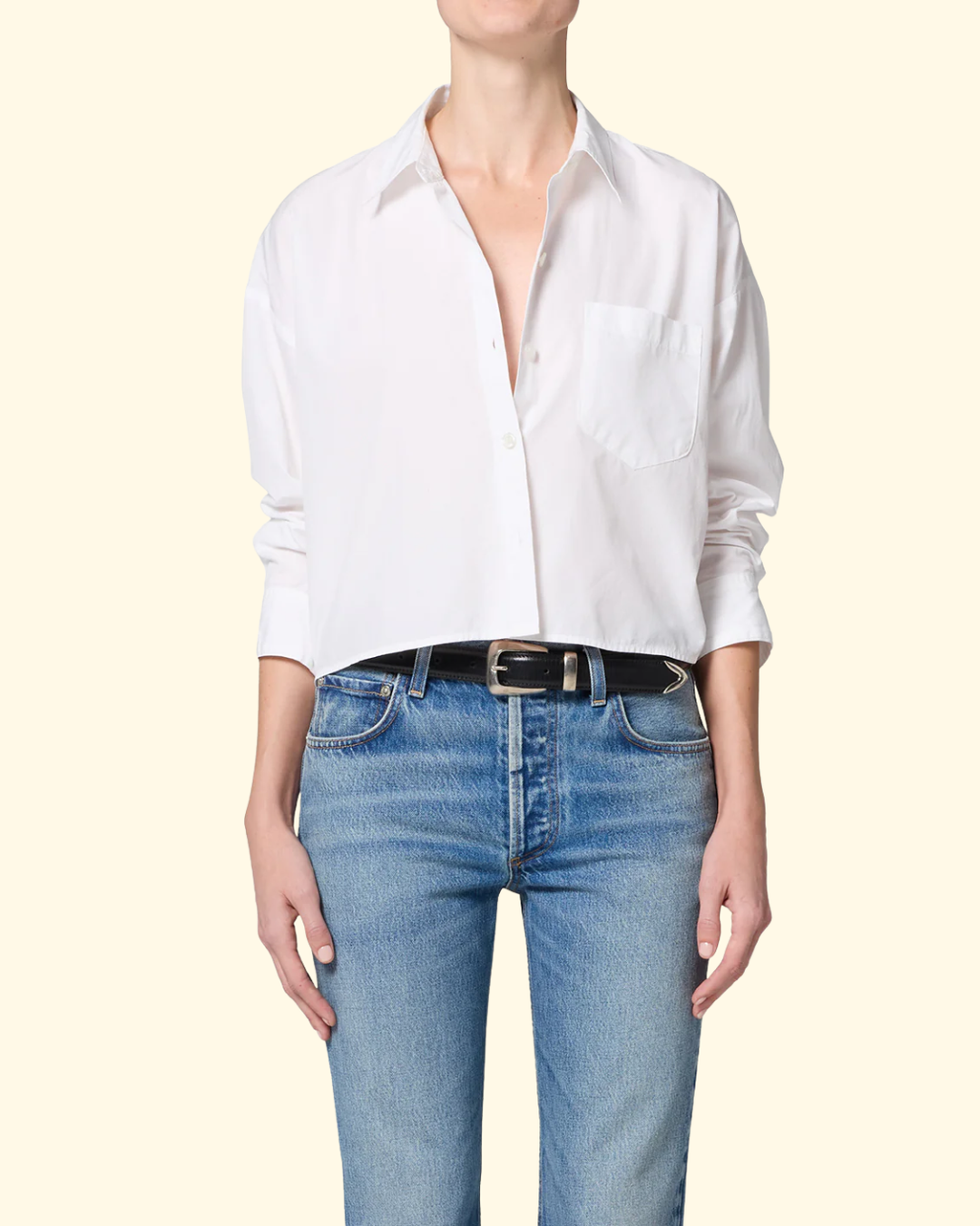 Petit Ami Shirt | Optic White
