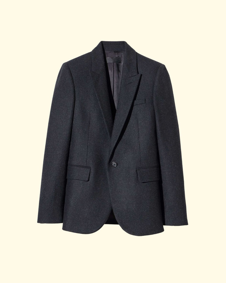 Anabel Tailored Jacket | Dark Charcoal
