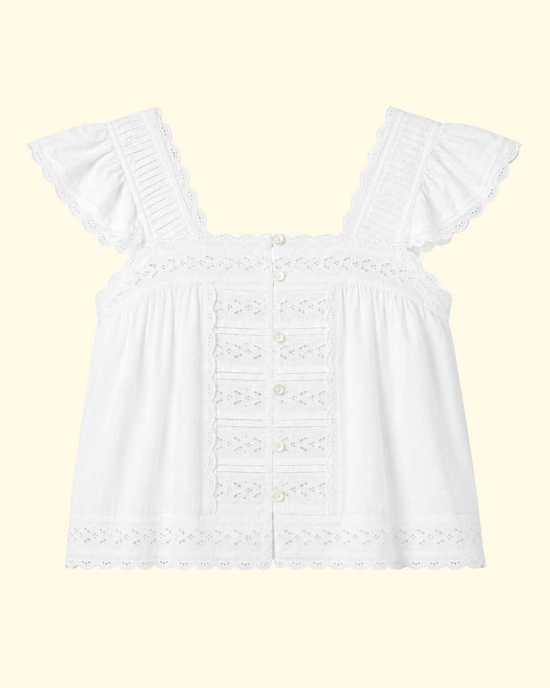 Eliza Top | White