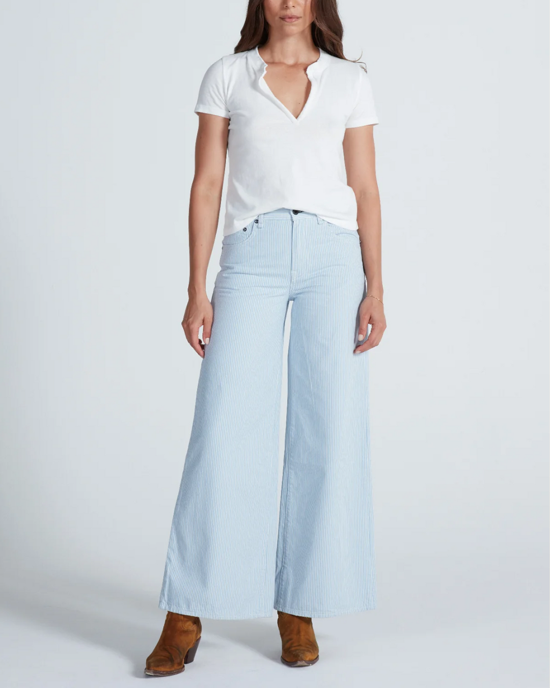 Atomic Wide Leg | Blue Stripe