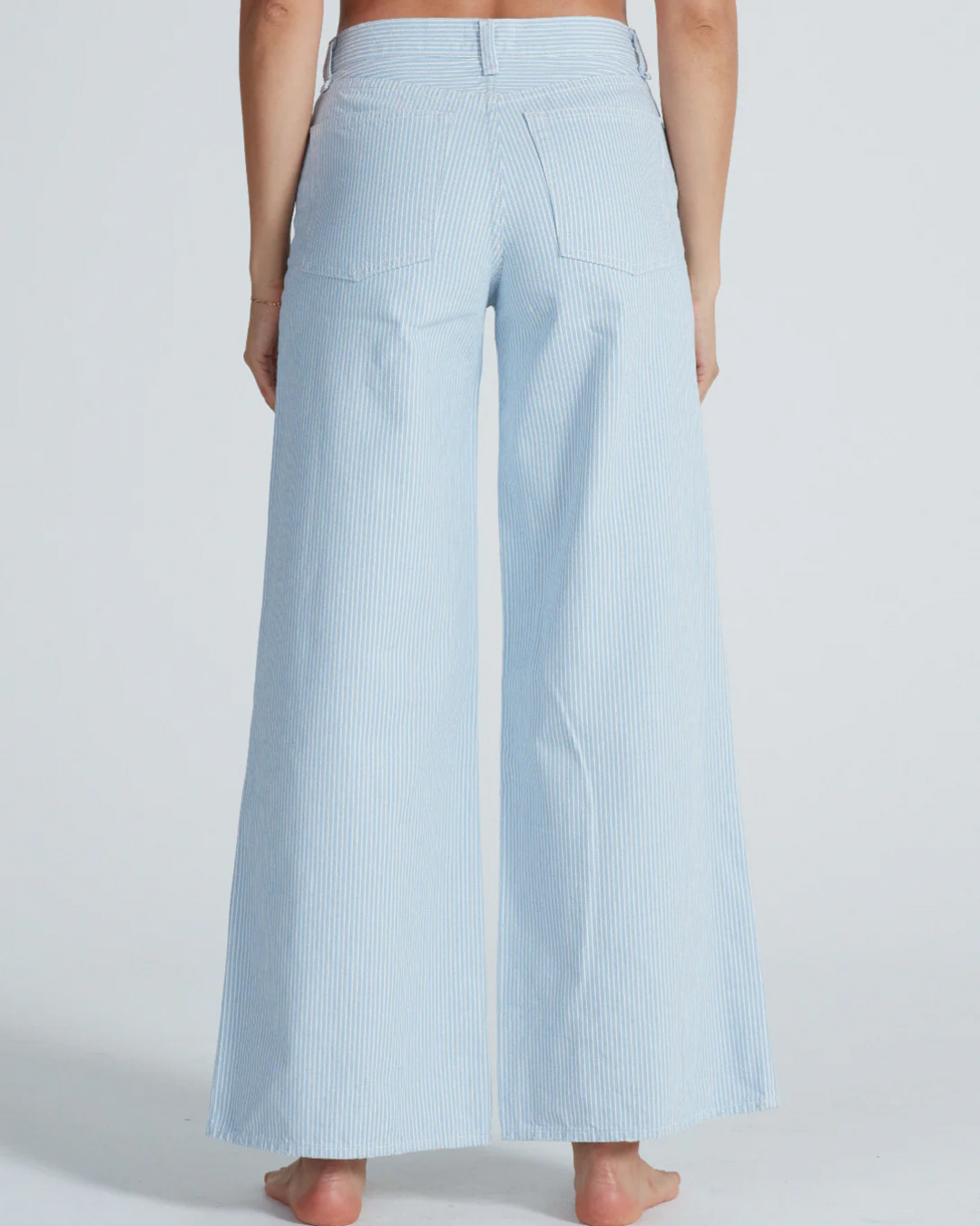 Atomic Wide Leg | Blue Stripe
