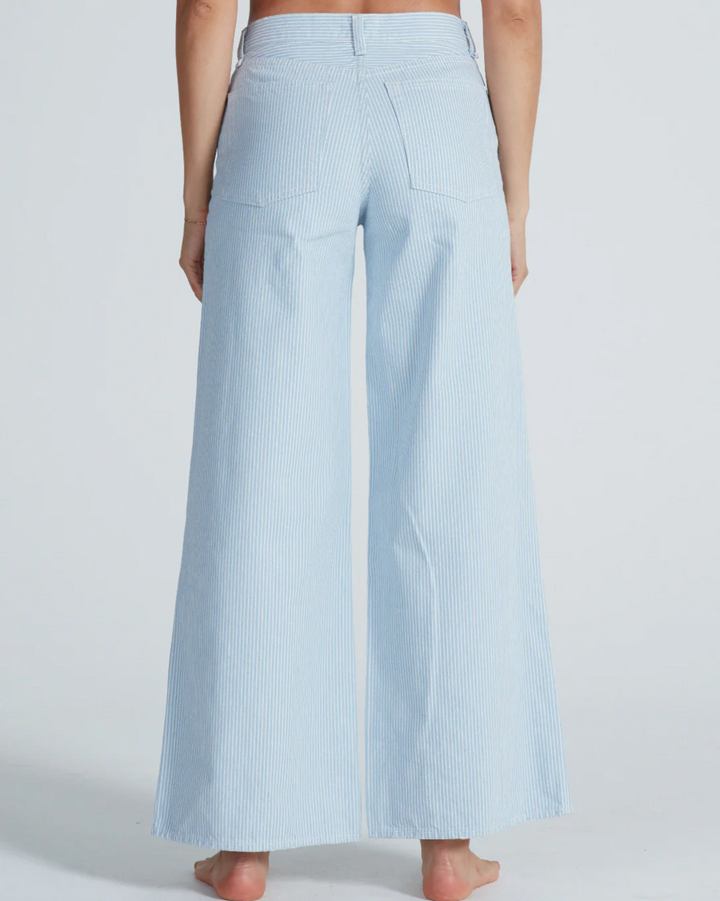 Atomic Wide Leg | Blue Stripe