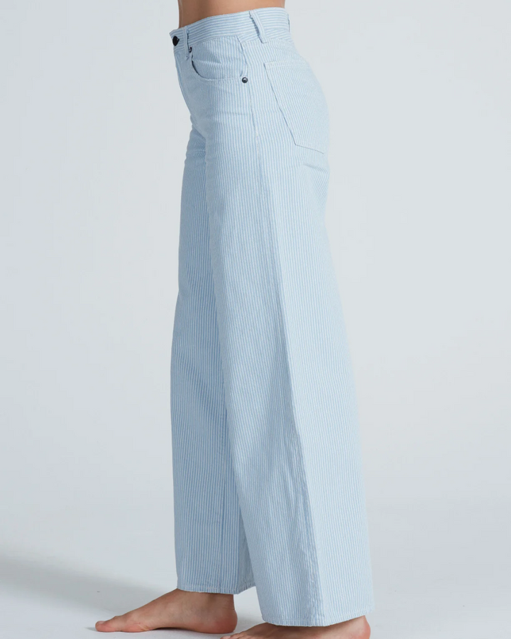 Atomic Wide Leg | Blue Stripe