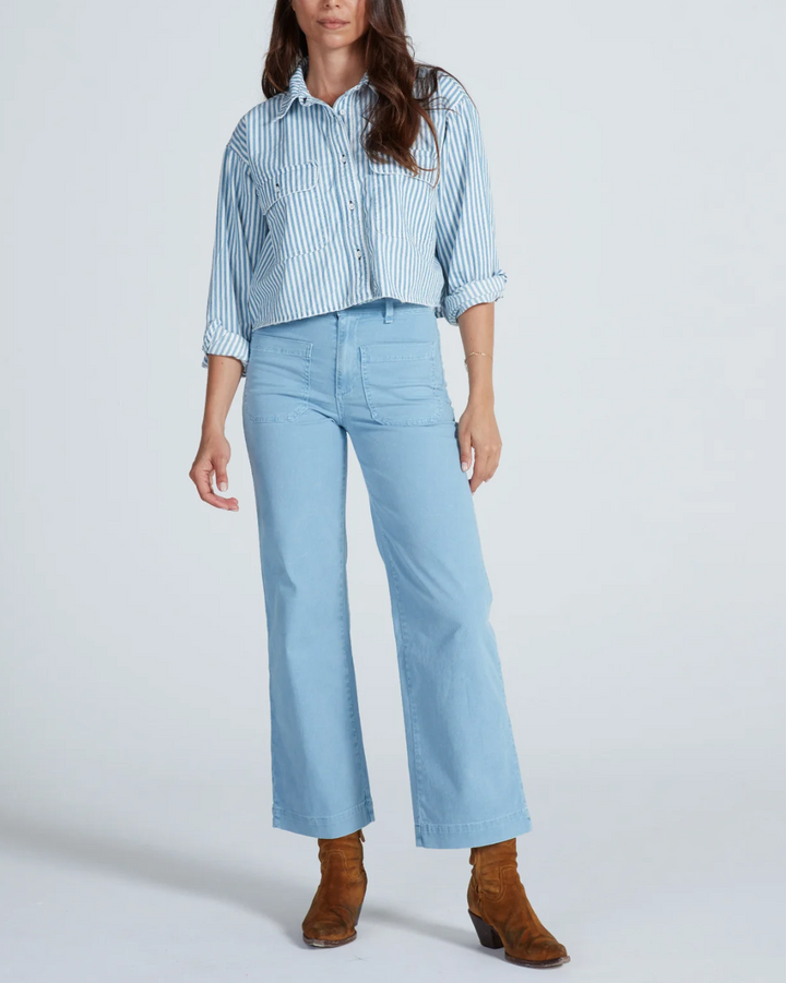 Sailor Washed Twill | Washed Blue
