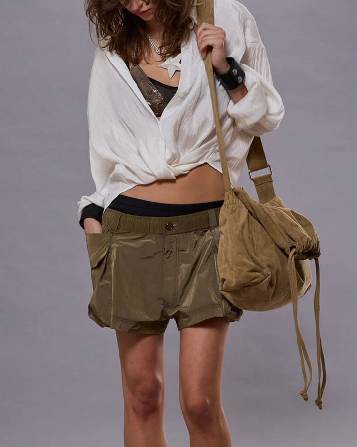 Shorts w 2-Way Pockets | Olive