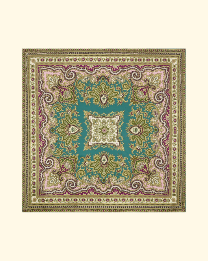 Clemenza Silk Scarf | Multi