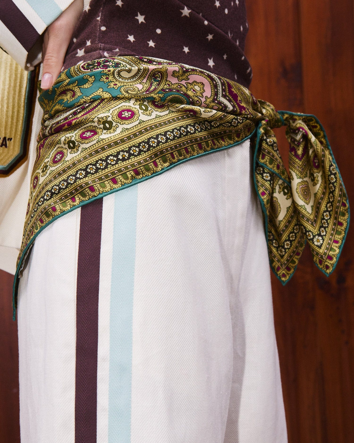 Clemenza Silk Scarf | Multi