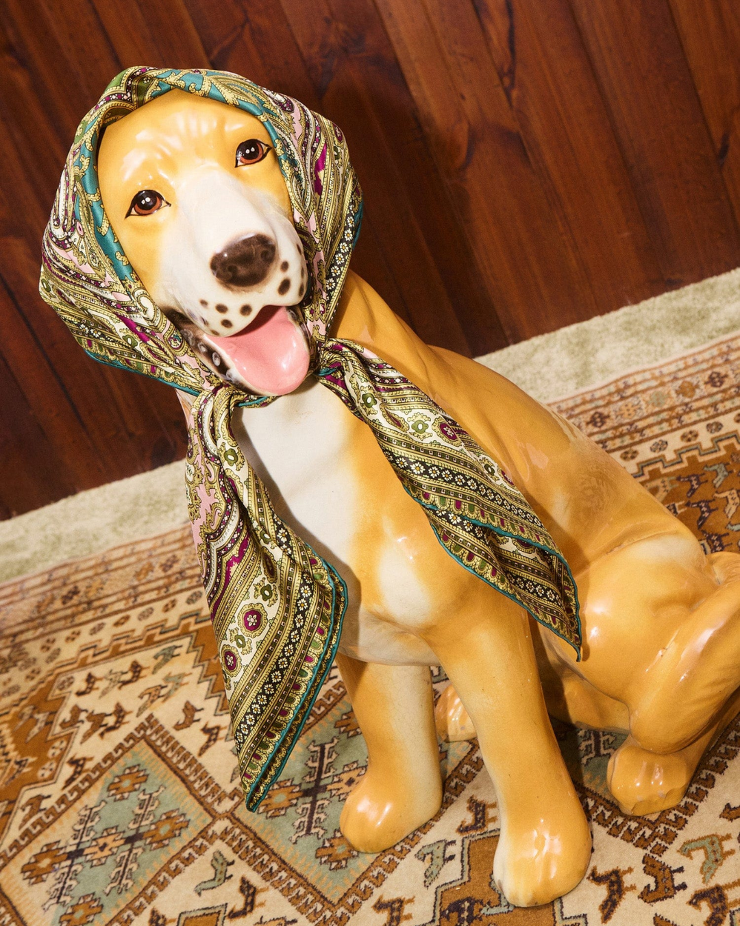 Clemenza Silk Scarf | Multi
