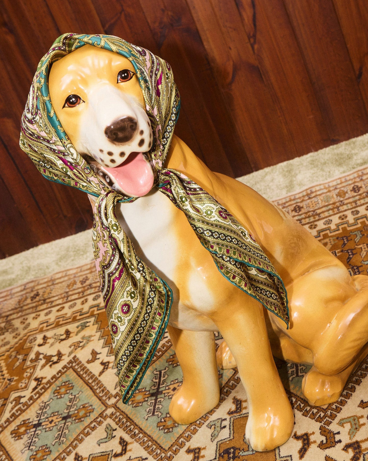 Clemenza Silk Scarf | Multi