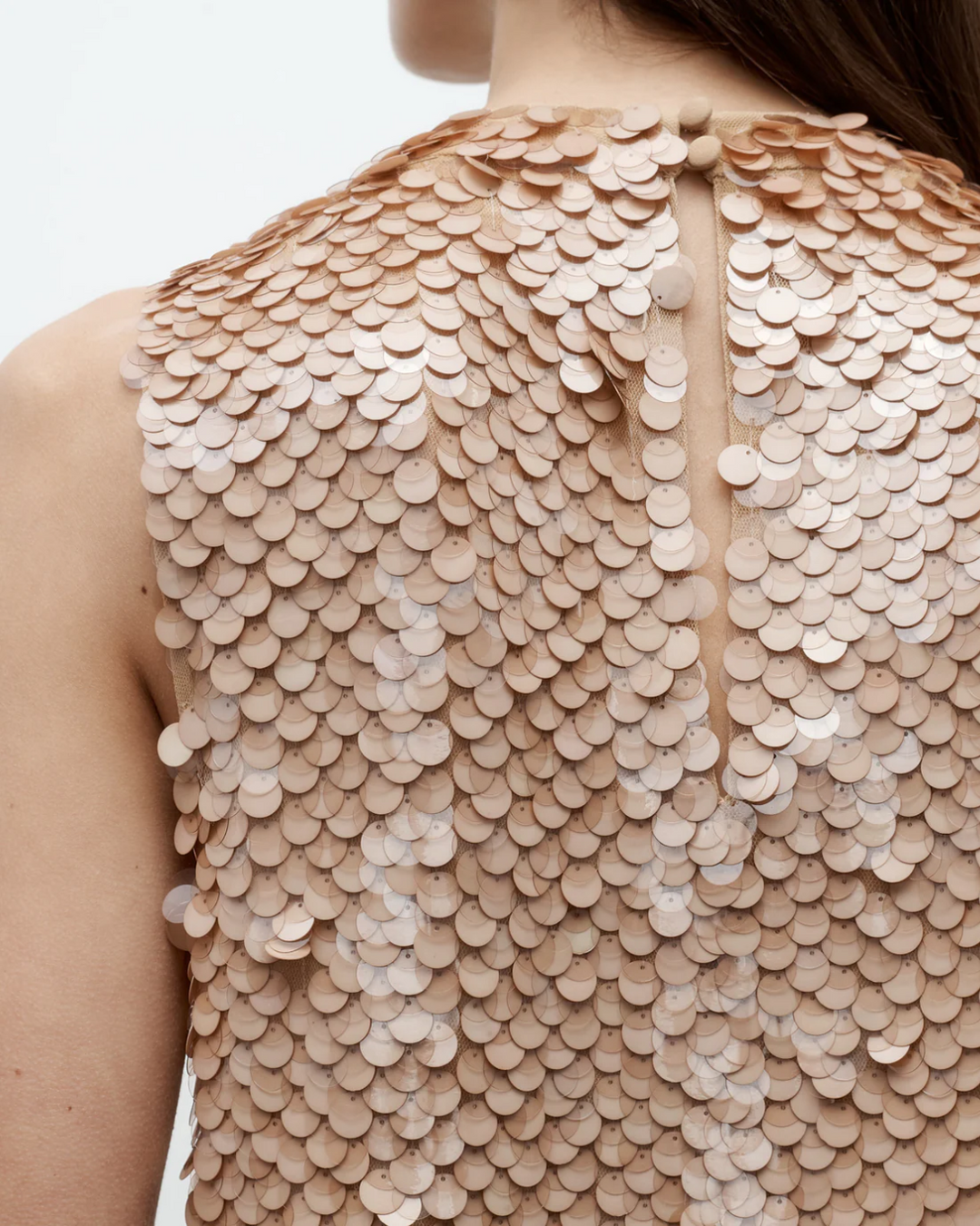 Paillette Shell | Nude