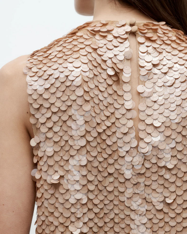 Paillette Shell | Nude