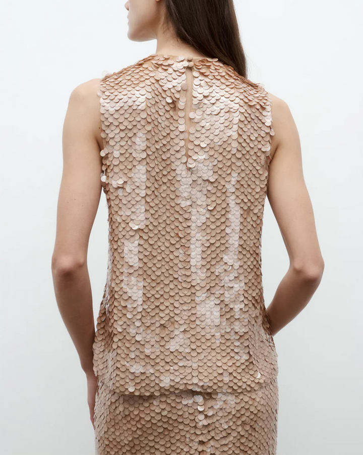 Paillette Shell | Nude