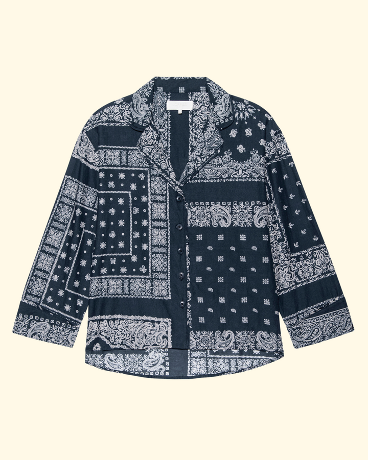 The Pajama Shirt | Bandana Patchwork