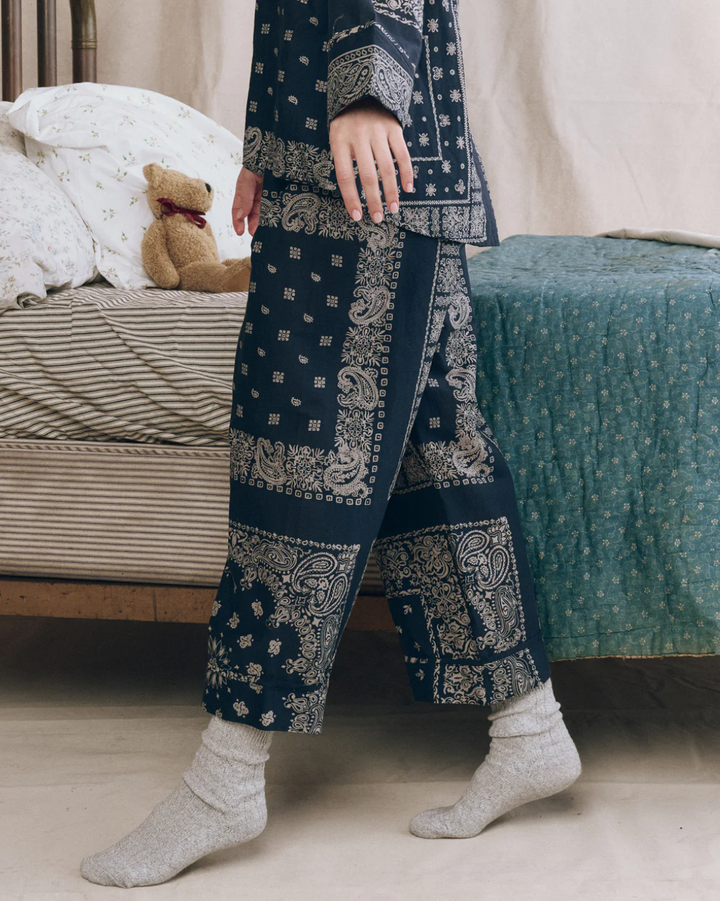 The Easy Sleep Pant | Bandana Patchwork
