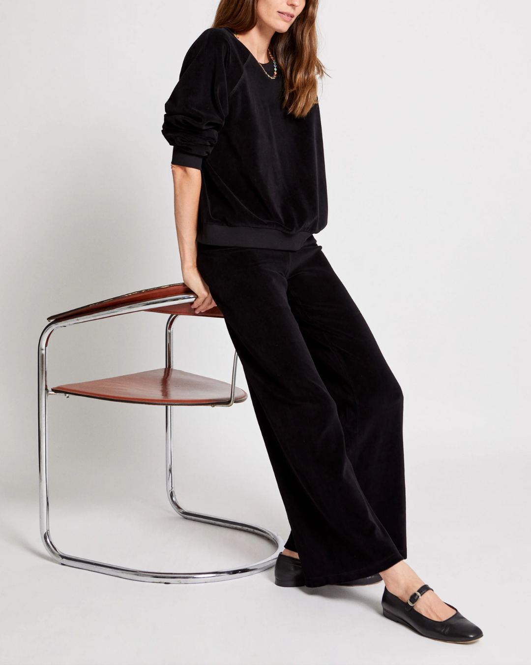 Lito Low Rise Pant | Black