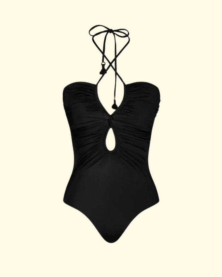 Coral Reef One Piece | Black