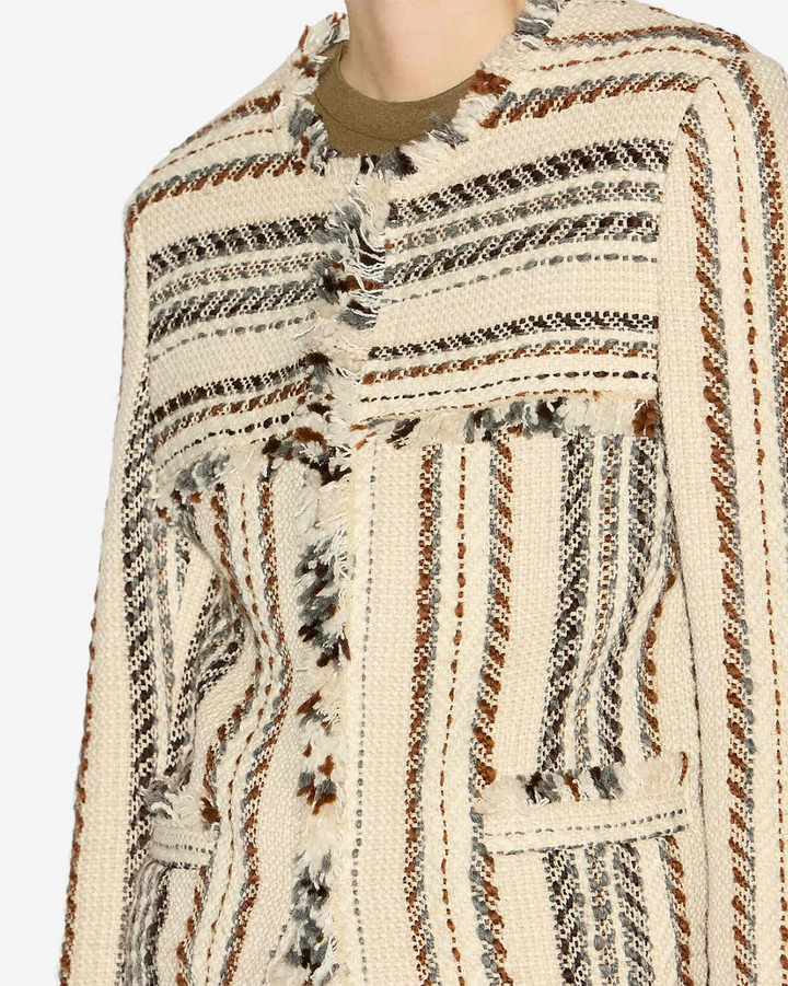 Izaria Jacket | Ecru