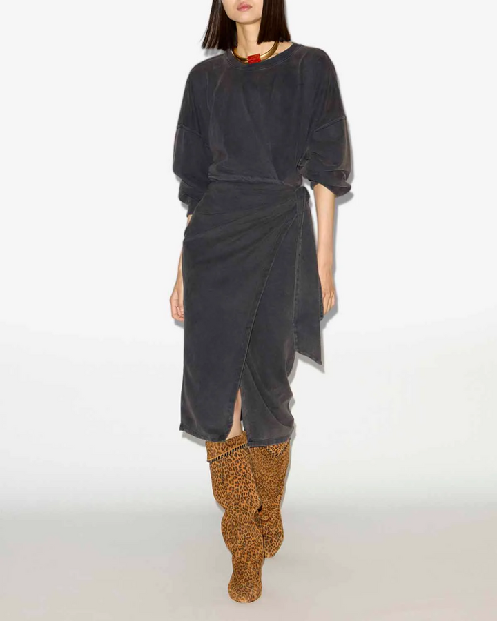 Sandrina Dress | Faded Black