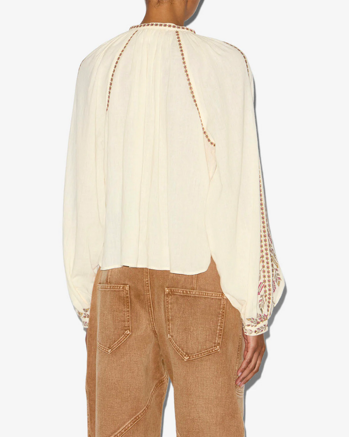 Lynne Top | Ecru