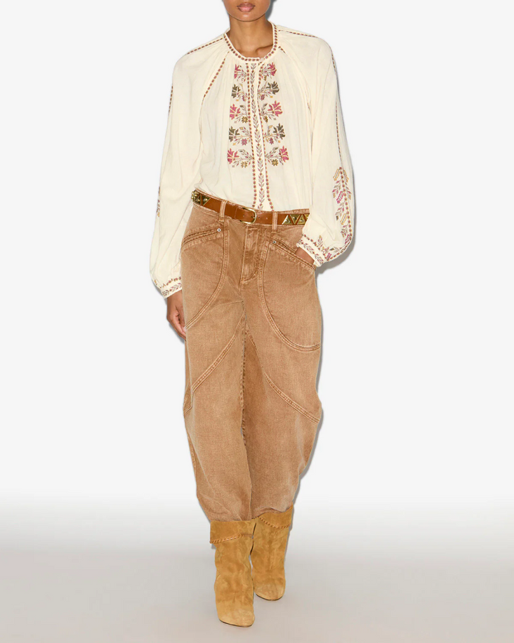Lynne Top | Ecru