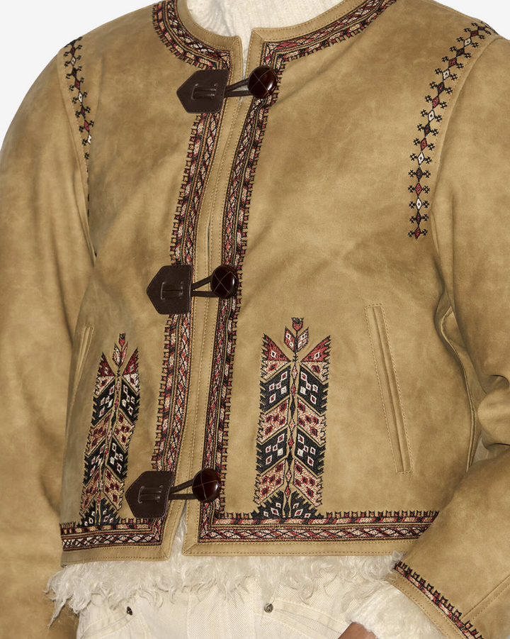 Cely Jacket | Taupe