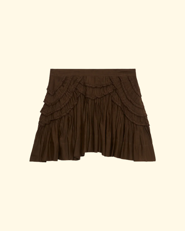 Ceola Skirt | Dark Khaki
