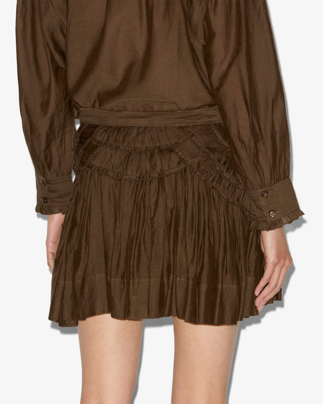 Ceola Skirt | Dark Khaki