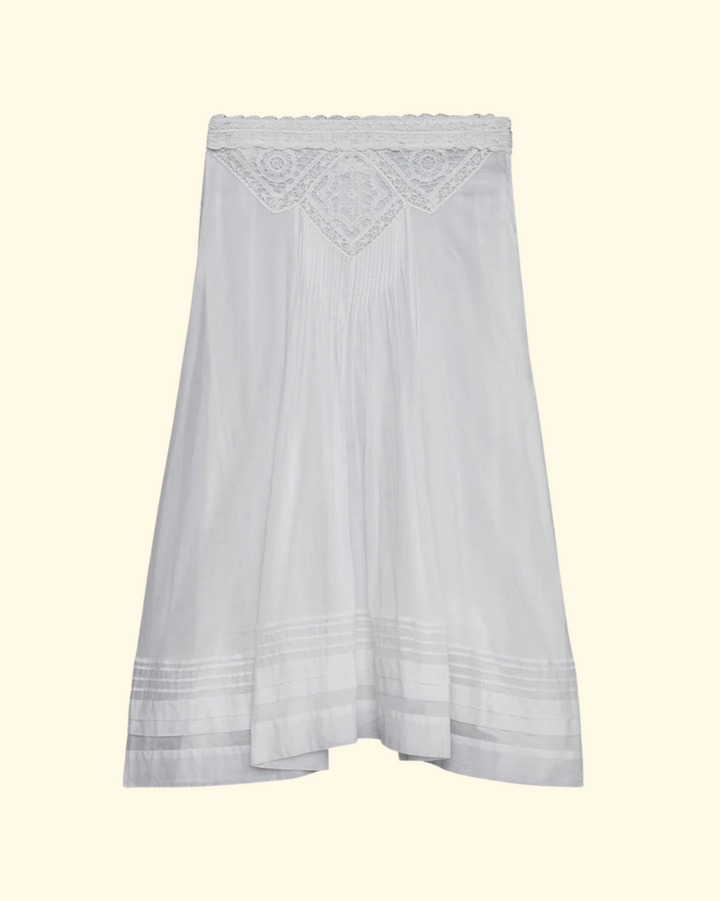 Garliana Skirt | White