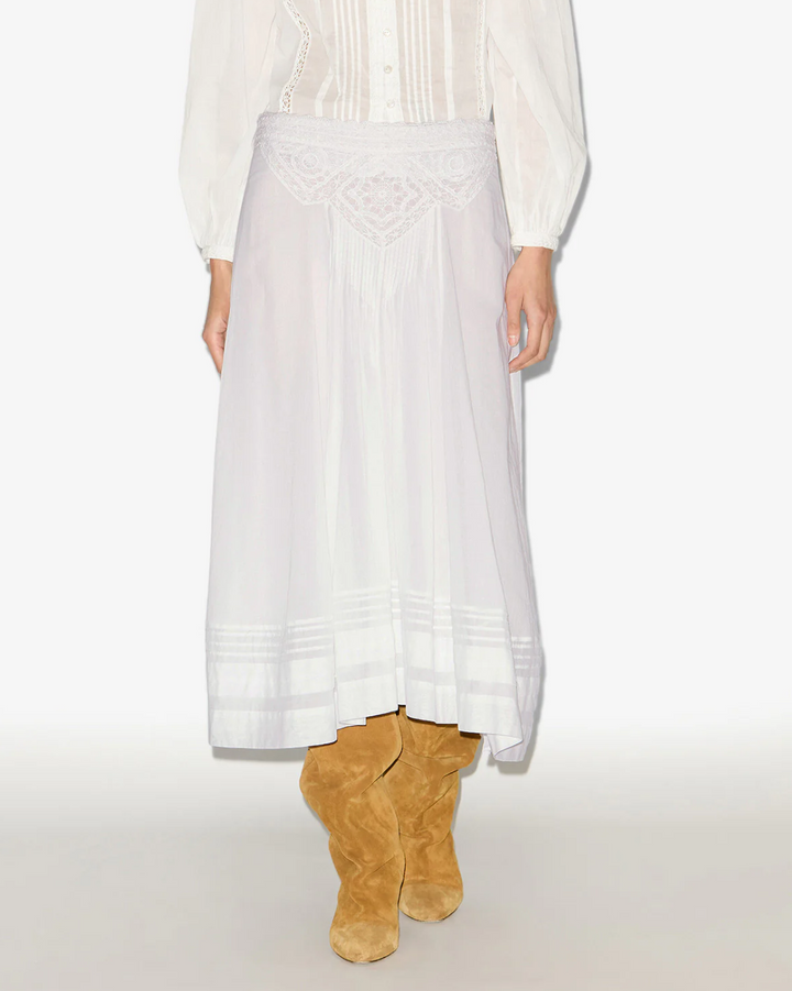 Garliana Skirt | White