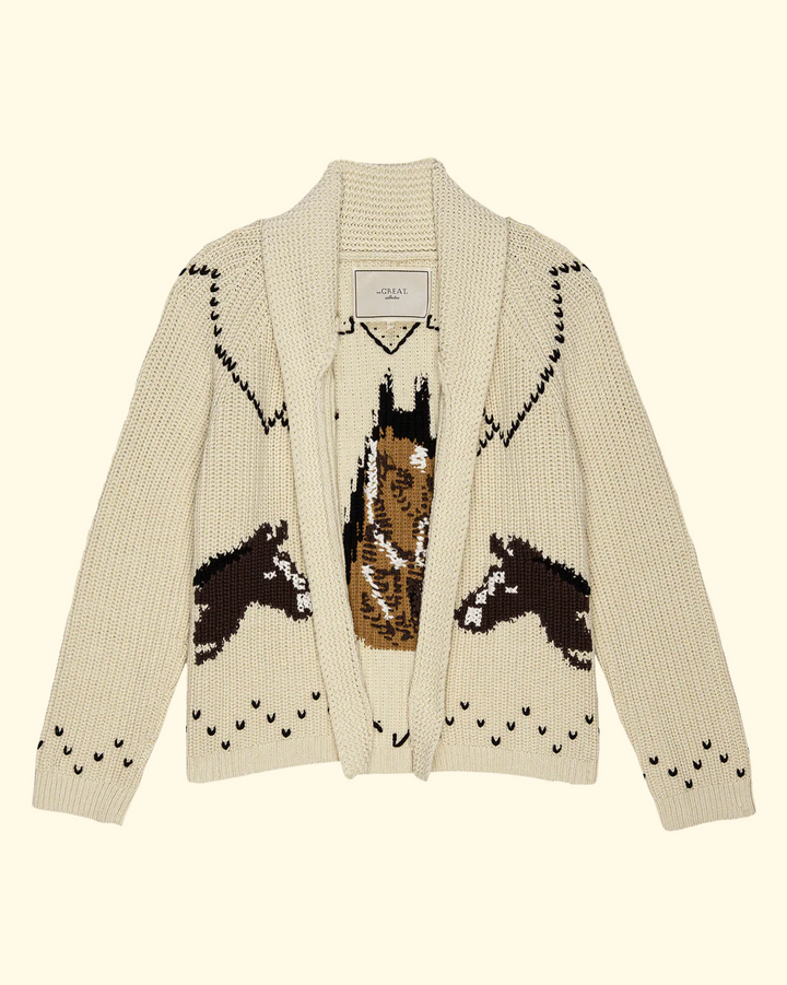The Horse Lodge Cardigan | Cream
