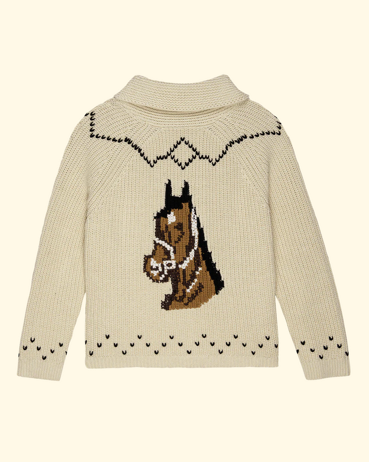 The Horse Lodge Cardigan | Cream