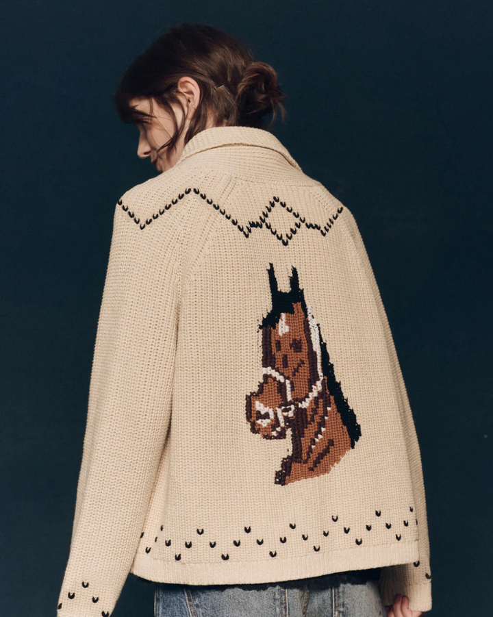 The Horse Lodge Cardigan | Cream