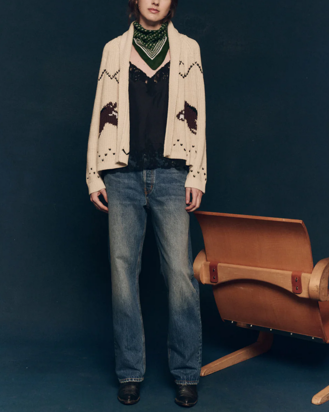 The Horse Lodge Cardigan | Cream