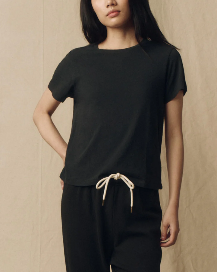 The Little Tee | Almost Black