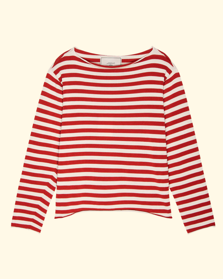 The Sailor Sweater | Maple Stripe