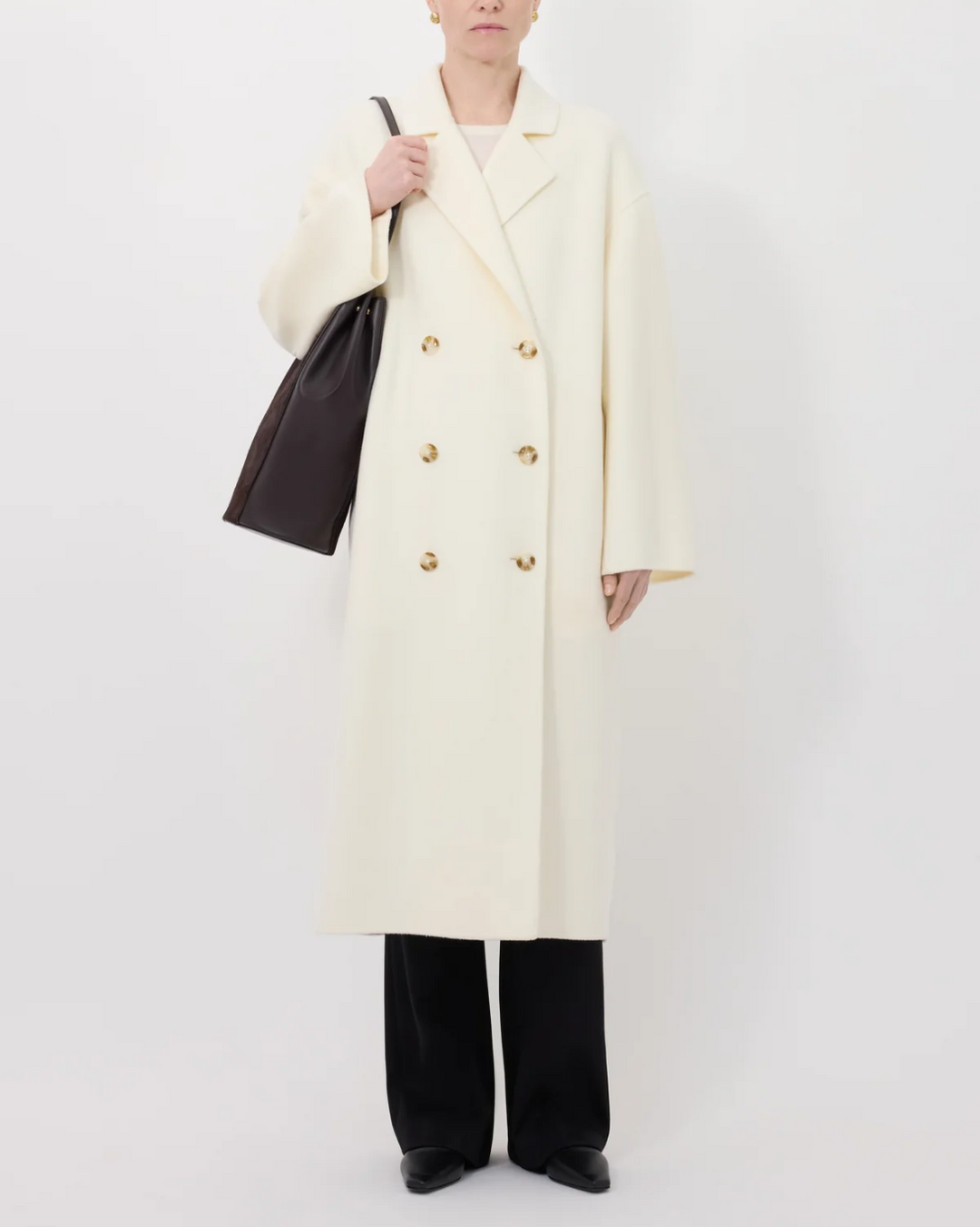 Borneo Long Coat | Ivory